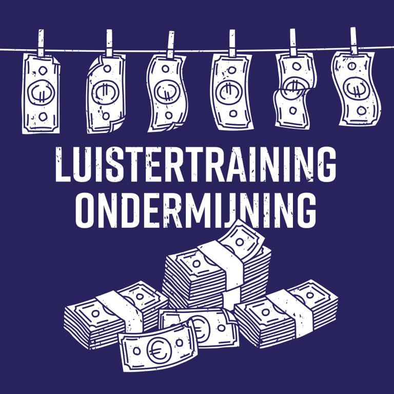 Luistertraining Ondermijning